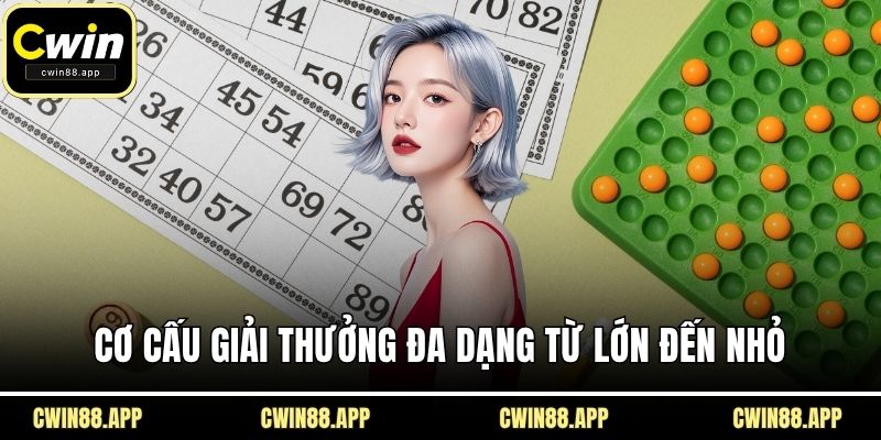 Cơ cấu giải thưởng đa dạng từ lớn đến nhỏ